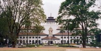 West Java Government Building (the Gedung Sate). By I, Merbabu, CC BY-SA 3.0, https://commons.wikimedia.org/w/index.php?curid=2223315